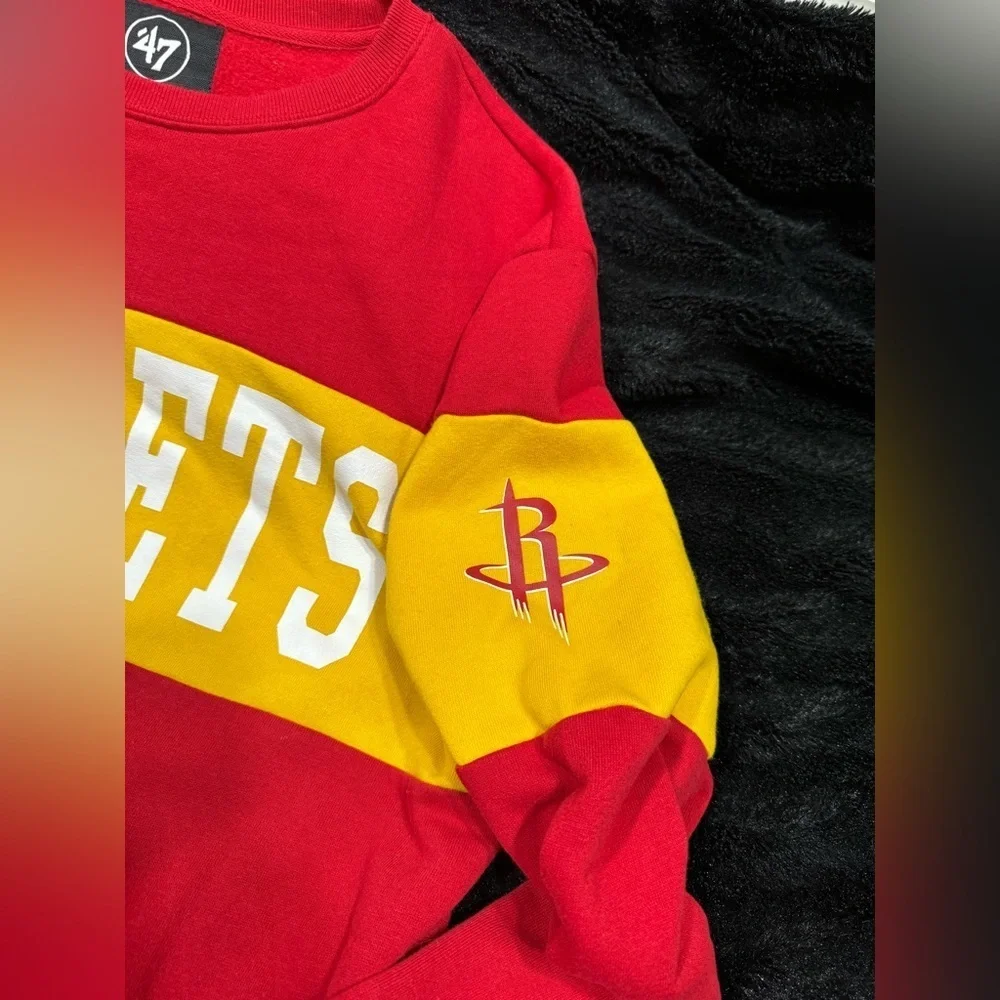 Vintage 90’s HOUSTON ROCKETS 47 Fleece Men’s Large Sweatshirt
